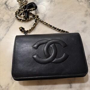 Evening clutch black purse